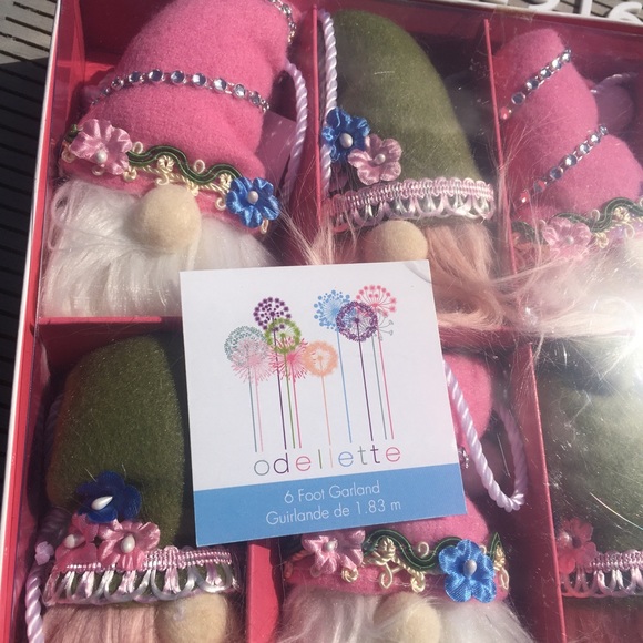 🐰Spring Gnomes Garland 6ft Rhinestone Easter - Picture 5 of 6